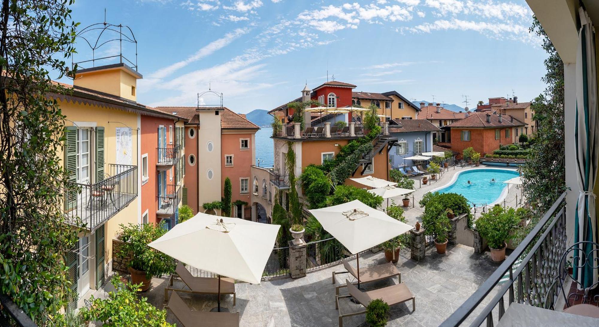 カンネロ・リヴィエーラ Residenza Dei Fioriアパートホテル エクステリア 写真